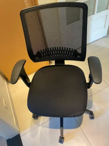Cadeira de Escritório Flexform Uni All Black Usada - PAGAMENTO APENAS NO PIX NA RETIRADA