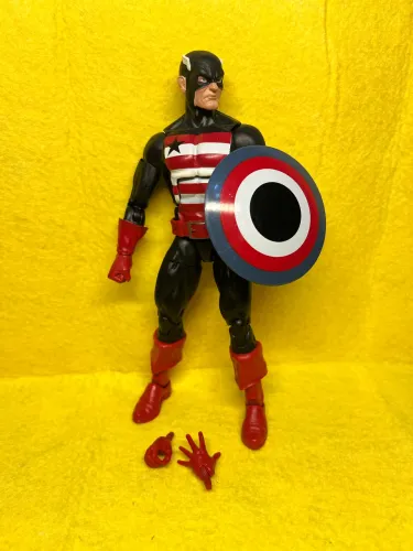 Boneco Marvel Legends Series Agente Americano Hasbro F4796 