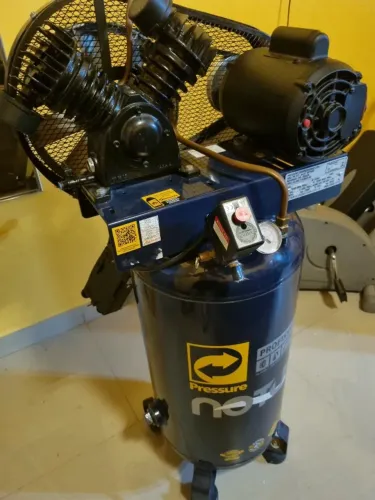 Compressor Pressure Notus 80 Litros 140 Libras 2 cv Reservatório Vertical