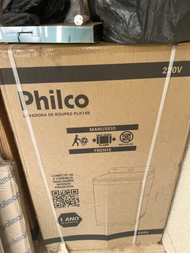 Máquina de lavar Philco - Lavadora de roupas 14kg