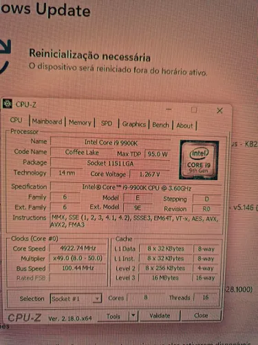 Intel core i9 990k
