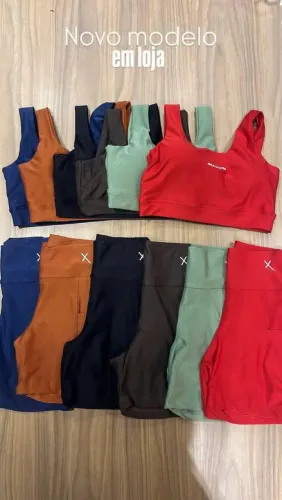 Roupa fitness feminina