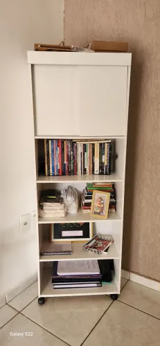 Estante para livros (obviamente, sem os livros)