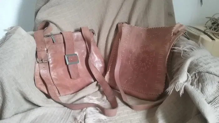 Bolsas Vintage em Couro