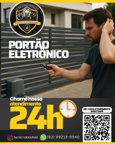 PORTÃO AUTOMÁTICO 24H