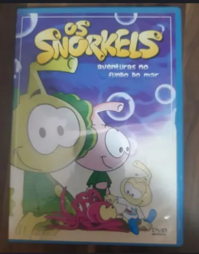 Dvd os Snorkels aventuras no fundo do mar