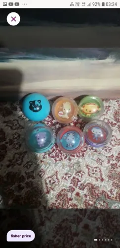 6 bolinhas fisher price