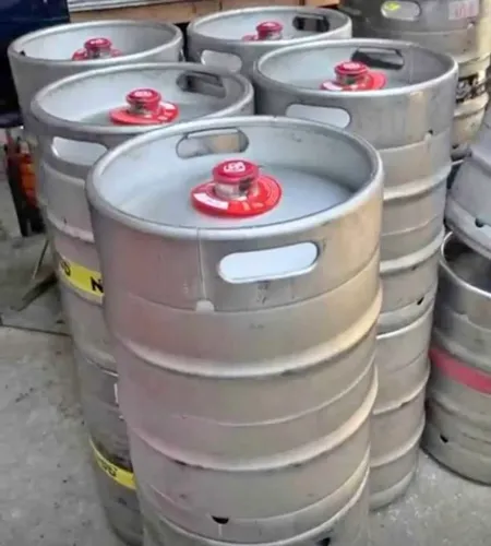 Barril de Chopp liso 50L vazio SEMINOVO