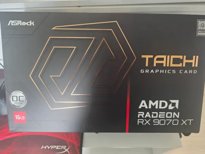 Placa de vídeo 9070 xt taichi