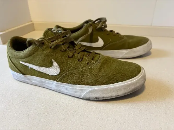 Tênis Nike Sb Charge Canvas Olive Flak - Tam. 44