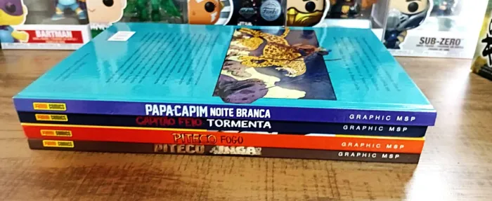 Pacote Graphic MSP - Pacote Pitéco, Papa-Capim e Cap. Feio