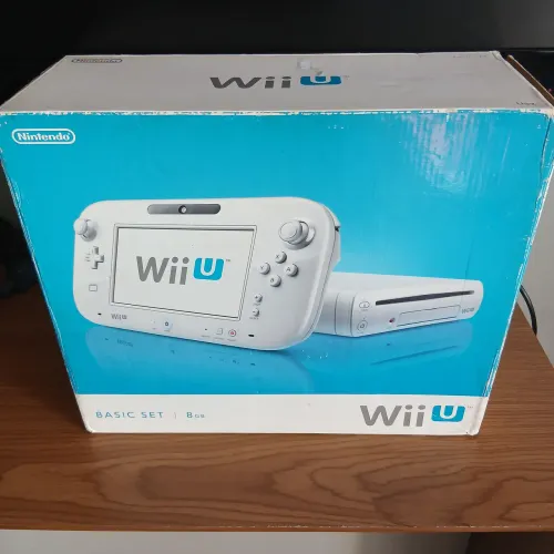 NINTENDO WII U DESTRAVADO NA CAIXA COMPLETO