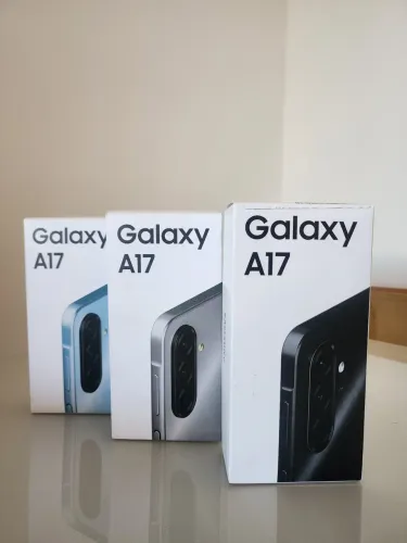 Samsung A17 128GB - Novo, lacrado, nota fiscal, garantia de fabricante e entrega grátis.