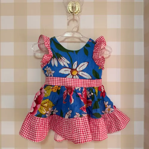 Vestido junino infantil