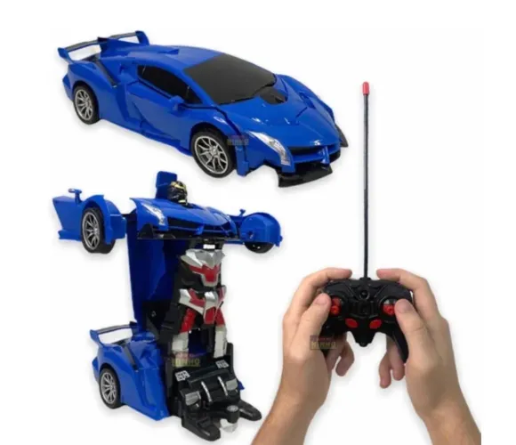 Carrinho de controle remoto - transforma em robô