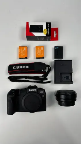 Canon RP Full Frame - Impecável (47k Clicks) + Opção com Adaptador EF-RF