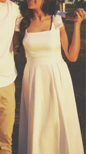 VESTIDO BRANCO PARA NOIVAS, CHÁ REVELAÇÃO $50 CADA