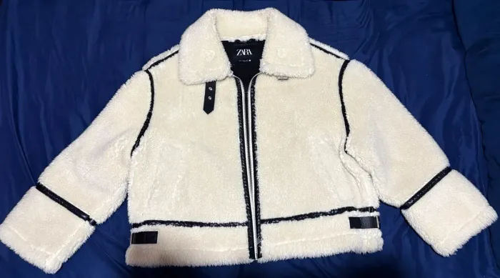 Casaco feminino Zara tamanho XL/GG
