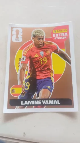 Figurinha Legend de Bronze do Lamine Yamal