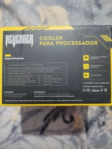 Cooler para processador Revenger
