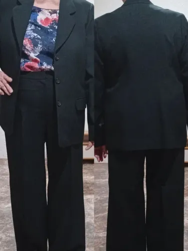 Lindo terno feminino - Novo - feito por alfaiate - acabamento perfeito