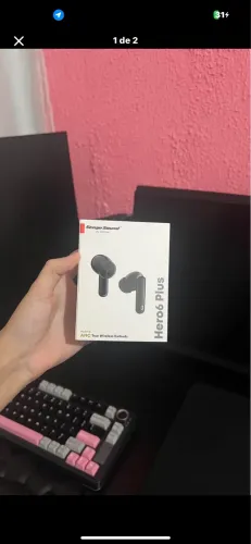 Fone de ouvido Hero6 Plus