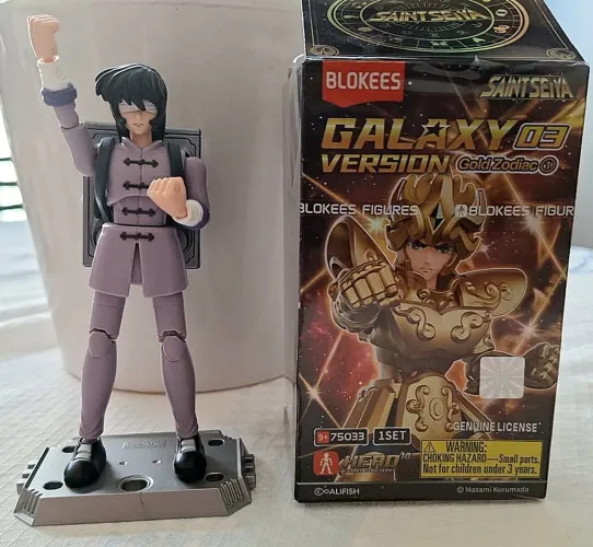 Blokees Saint Seiya Shiryu de Dragão Galaxy Version Wave 03