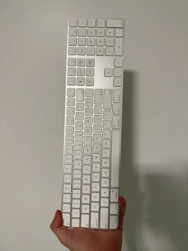 Teclado Apple Touch - Branco - lightining