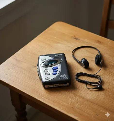 Toca-fitas e rádio AM/FM portátil Sony Walkman WM-FX241