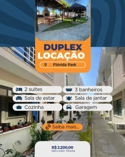 OPORTUNIDADE DE LOCAÇÃO EM CONDOMÍNIO FECHADO