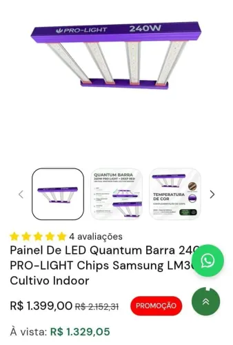 Painel Quantum Bord 240w 301H Samsung novo lacrado