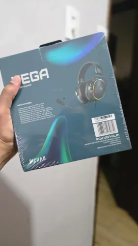 Headset Gamer Pichau Vega, Drivers 50mm, Preto, PCH-VGA-BL01