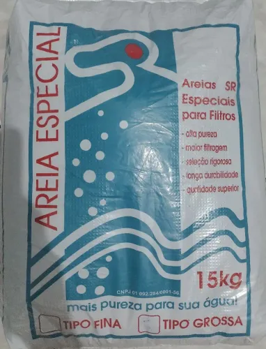 Areia Grossa (Filtro de Piscina) 15kg