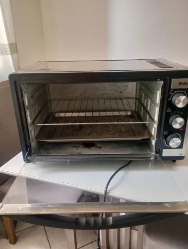 Forno elétrico funcionando perfeitamente