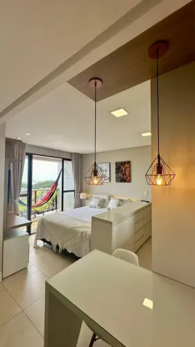 Flat Fino Acabamento Av dos Holandeses Mobiliado