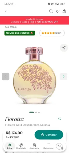 Perfume floratta