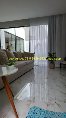Leo vende, bairro Sim, 3 suítes, closet, piscina, goumert
