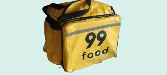 mochila do entregador oficial.