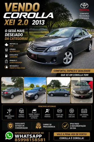 Toyota Corolla XEI 2.0 Flex 16V Aut. 2013