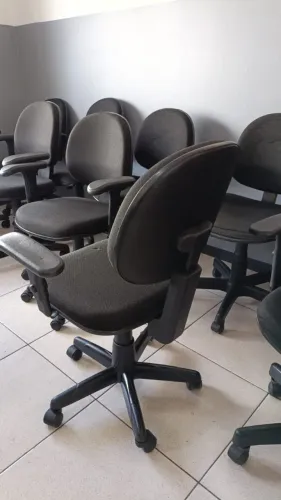 Cadeiras Usadas - Revisadas - NR17. Executiva. Digitadora;