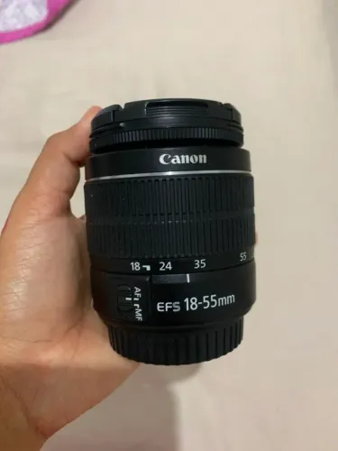 Lente canon 18x55