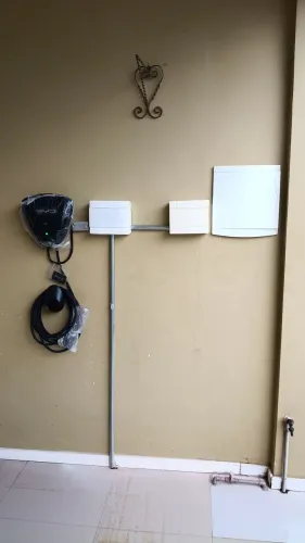 Instalação de carregador de carro Elétrico