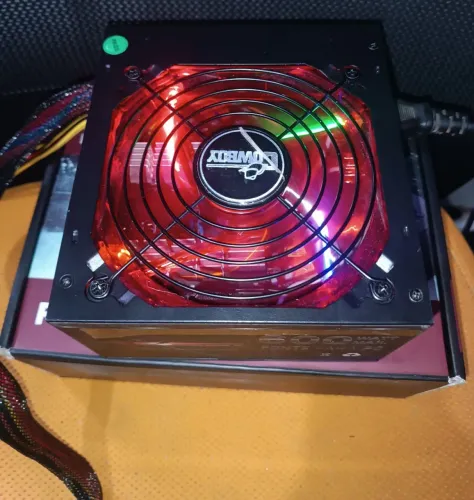 Fonte real 600 watts para computador 