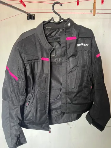 Jaqueta de moto feminina