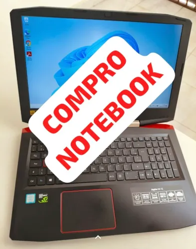 Vendo notebook Acer Aspire A315-53 Tela 15.6 Processador Intel Core i3 sétima geração 