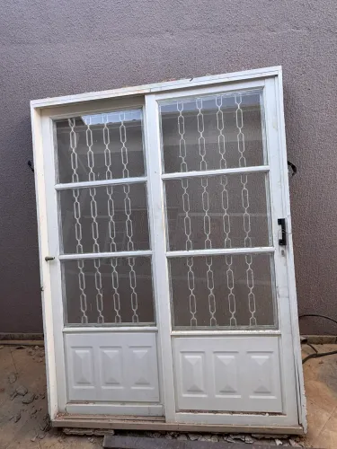 Porta balcão aço 150x210