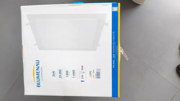 Lâmpada led de embutir 10 pç de cada modelo