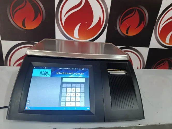 Balança etiquetadora com wi_fi bivolt marca Toledo modelo Prix 6  TOUCH-A
