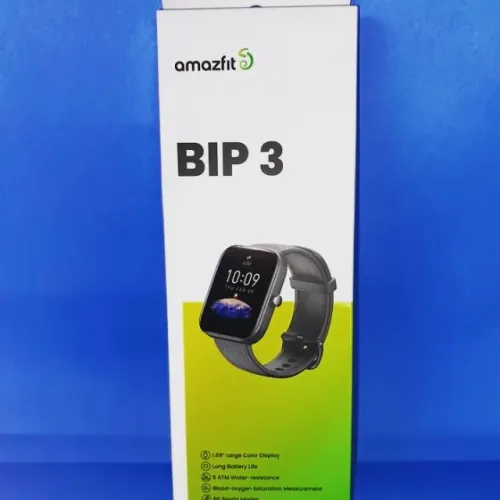 SmartWatch Amazfit Bip 3 Black - Pronta Entrega
