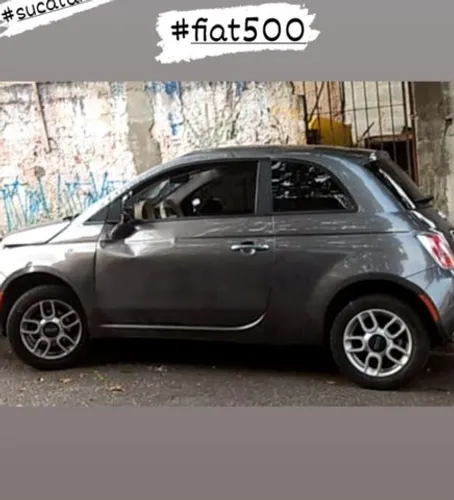 Sucata Fiat 500 2013 para retirada de peças